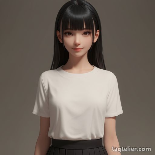 3DCG（3d）で生成したAIイラストの見本