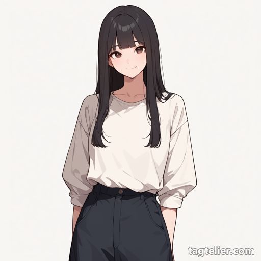 アレンジ衣装（adapted_costume）で生成したAIイラストの見本