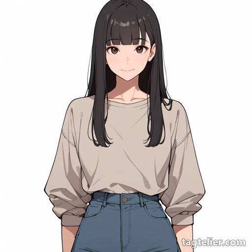 大人にする（aged_up）で生成したAIイラストの見本