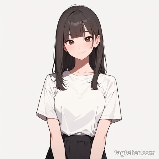 別髪色（alternate_hair_color）で生成したAIイラストの見本