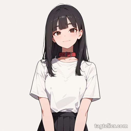 動物用首輪（animal_collar）で生成したAIイラストの見本