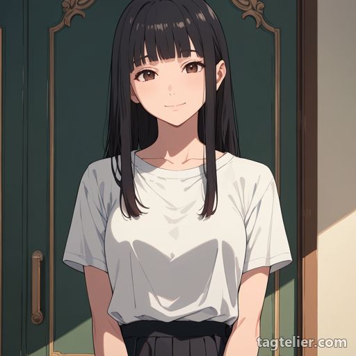 アニメ塗り（anime_coloring）で生成したAIイラストの見本