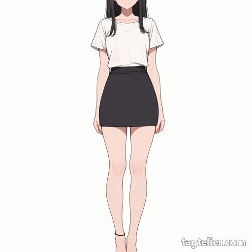 アンクレット（anklet）で生成したAIイラストの見本