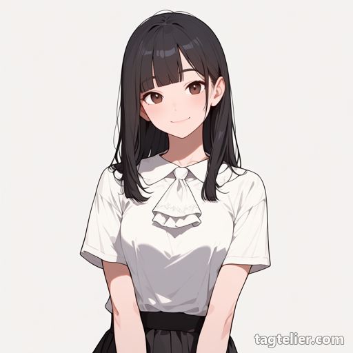 アスコットタイ（ascot）で生成したAIイラストの見本