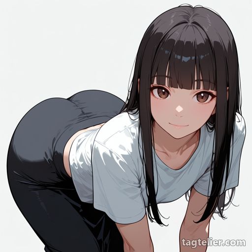 お尻フォーカス（ass focus）で生成したAIイラストの見本