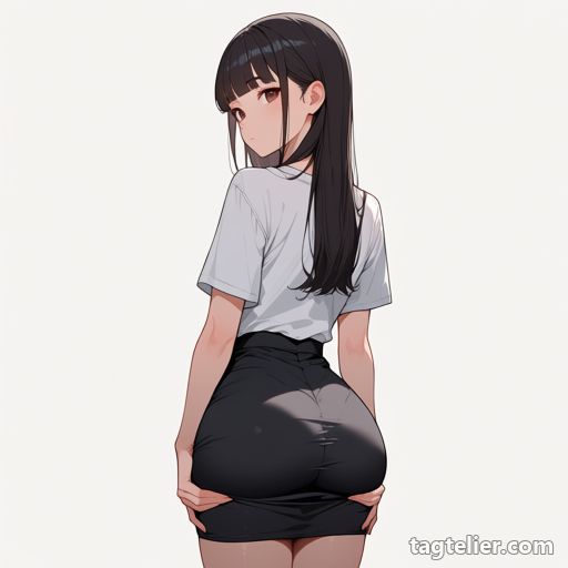 尻を支える（ass support）で生成したAIイラストの見本