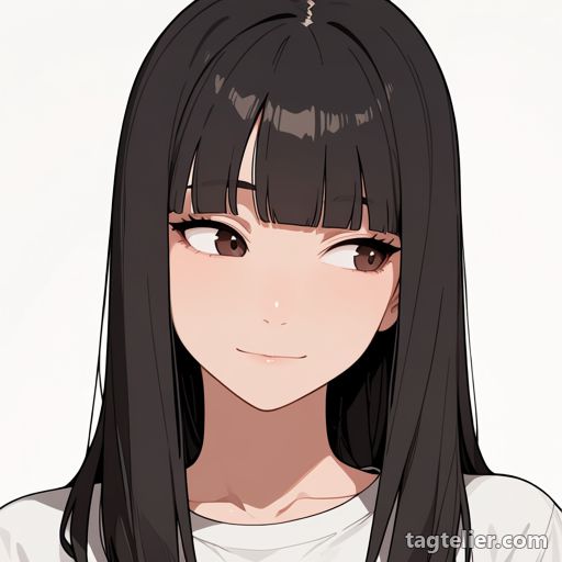 目をそらす（averting_eyes）で生成したAIイラストの見本