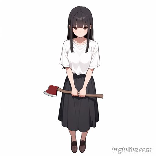 斧（axe）で生成したAIイラストの見本