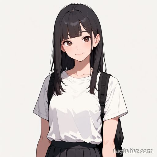 リュック（backpack）で生成したAIイラストの見本