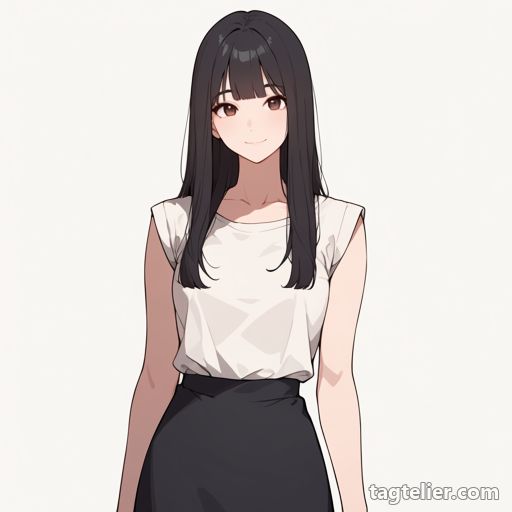 素腕（bare_arms）で生成したAIイラストの見本