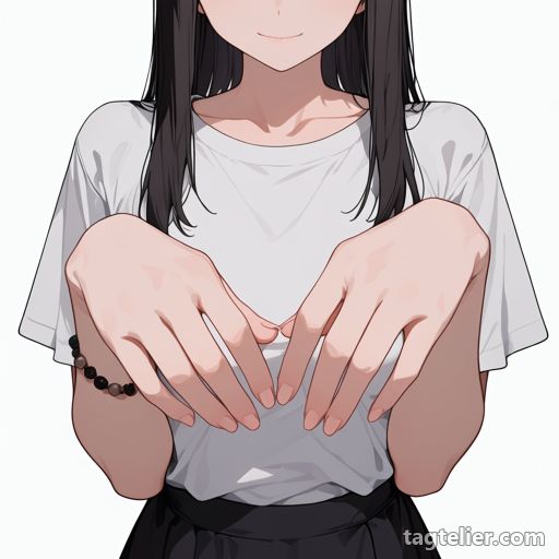 ビーズのブレスレット（bead_bracelet）で生成したAIイラストの見本