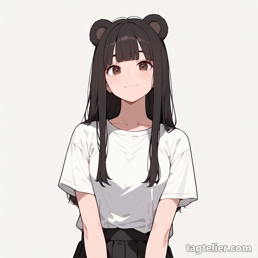 熊耳（bear_ears）で生成したAIイラストの見本