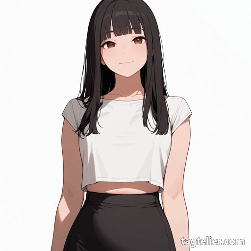 下腹（belly）で生成したAIイラストの見本