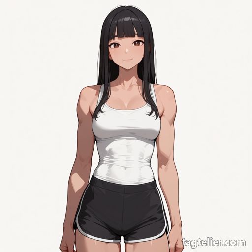 二の腕（biceps）で生成したAIイラストの見本