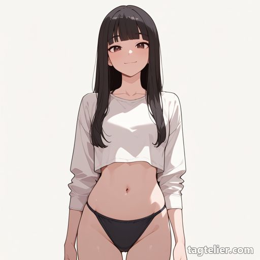 ビキニボトム（bikini_bottom_only）で生成したAIイラストの見本