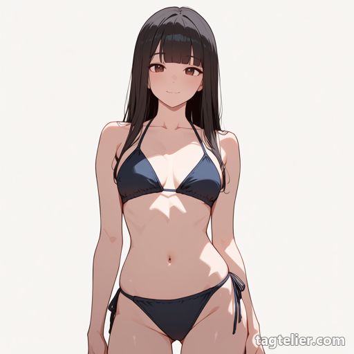 ビキニ（bikini）で生成したAIイラストの見本