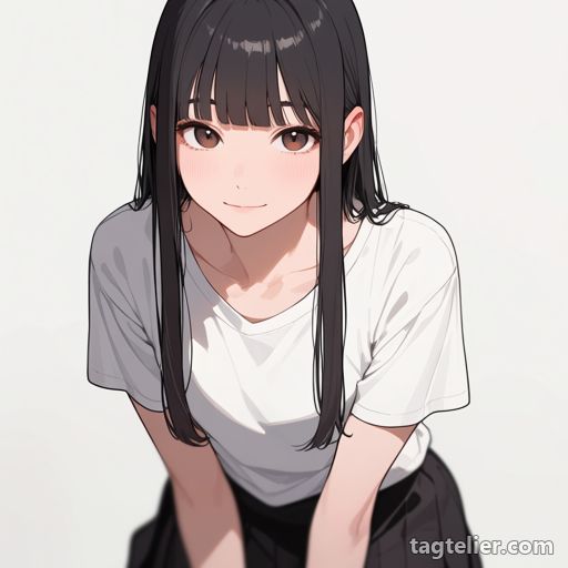 ぼかし前景（blurry foreground）で生成したAIイラストの見本