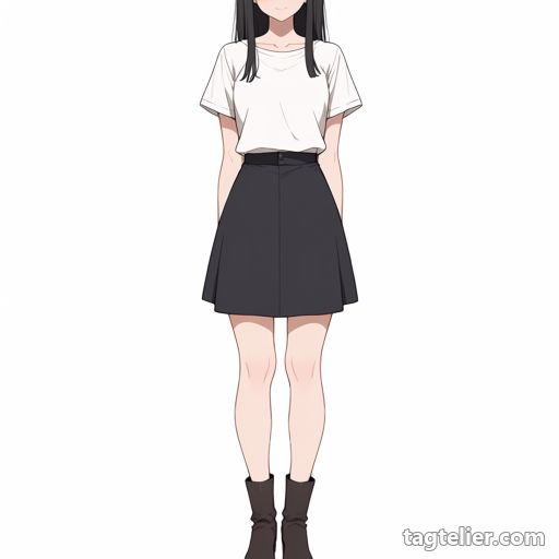 ブーツ（boots）で生成したAIイラストの見本