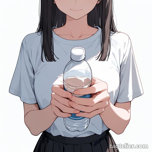 ボトル（bottle）で生成したAIイラストの見本