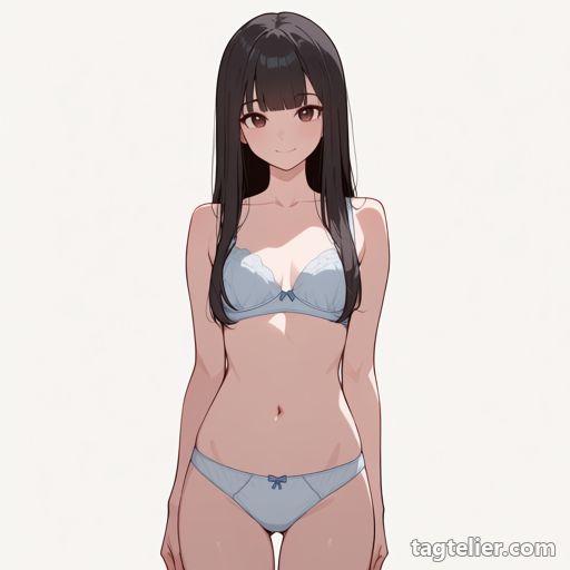 リボン付きパンティ（bow_panties）で生成したAIイラストの見本