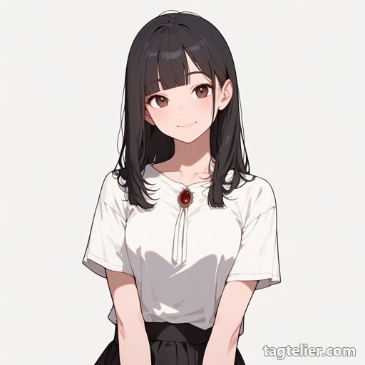 ブローチ（brooch）で生成したAIイラストの見本