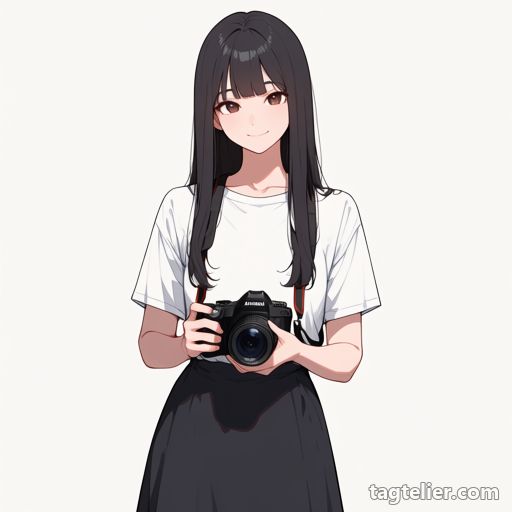 カメラ（camera）で生成したAIイラストの見本