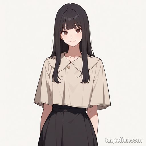 ケープレット（capelet）で生成したAIイラストの見本