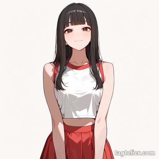 チアリーダー（cheerleader）で生成したAIイラストの見本
