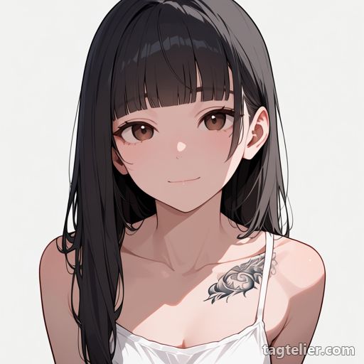 胸のタトゥー（chest_tattoo）で生成したAIイラストの見本