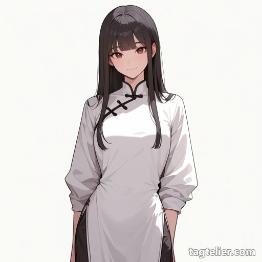 チャイナ服（chinese_clothes）で生成したAIイラストの見本