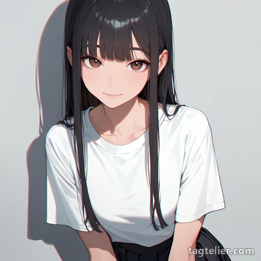 色収差（chromatic aberration）で生成したAIイラストの見本