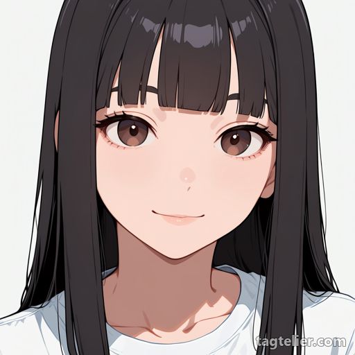 閉じた口（closed mouth）で生成したAIイラストの見本