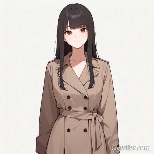 コート（coat）で生成したAIイラストの見本