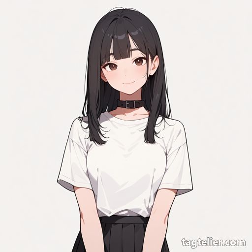 首輪（collar）で生成したAIイラストの見本