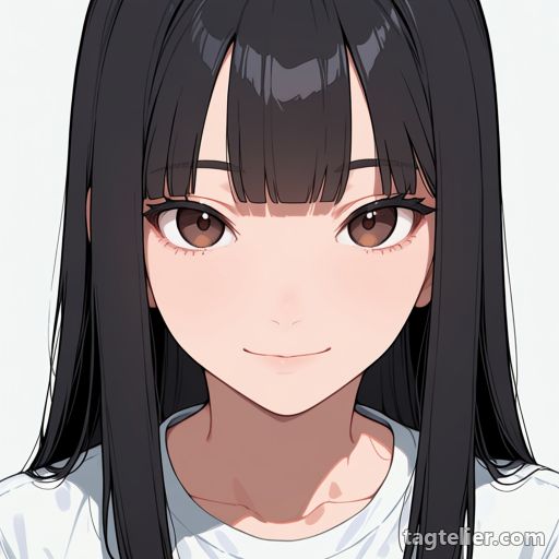 色付きまつげ（colored_eyelashes）で生成したAIイラストの見本