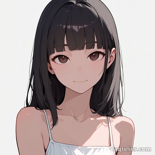 色付きの肌（colored_skin）で生成したAIイラストの見本
