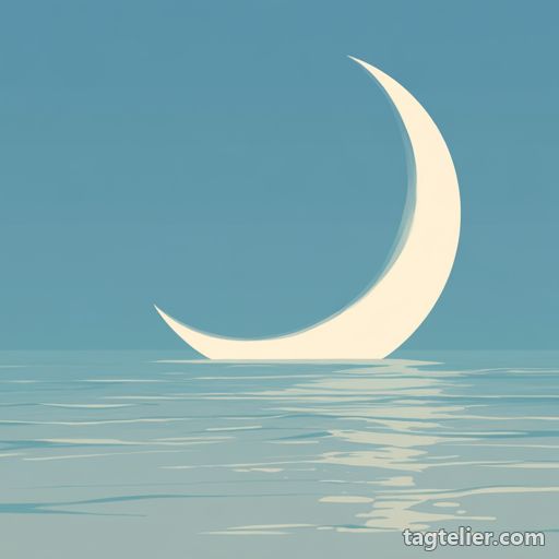 三日月（crescent_moon）で生成したAIイラストの見本