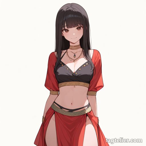 ダンサー（dancer）で生成したAIイラストの見本