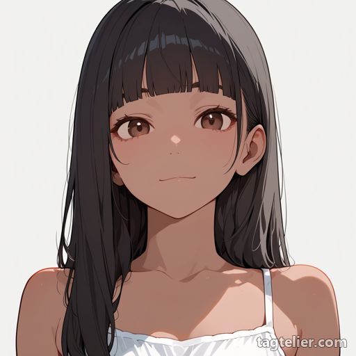 褐色肌の男性（dark-skinned_male）で生成したAIイラストの見本