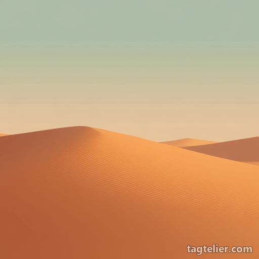 砂漠（desert）で生成したAIイラストの見本