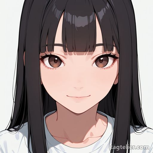 精細な目（detailed eyes）で生成したAIイラストの見本