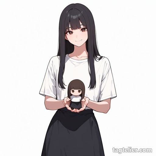 人形（doll）で生成したAIイラストの見本