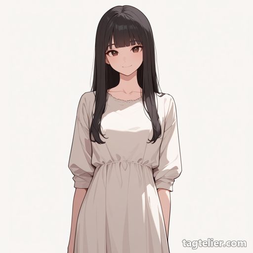 ドレス（dress）で生成したAIイラストの見本