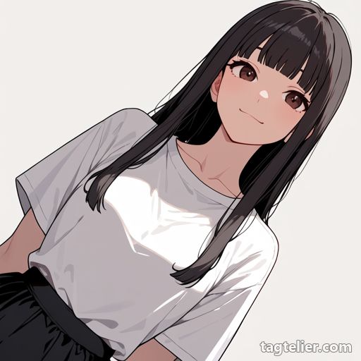 斜め構図（dutch angle）で生成したAIイラストの見本