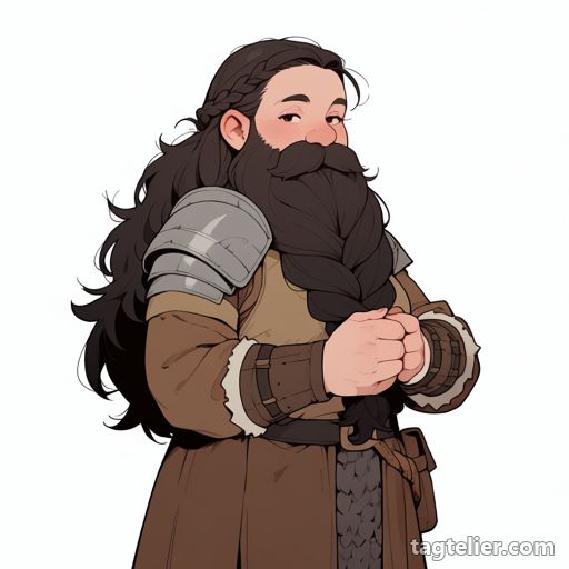 ドワーフ（dwarf）で生成したAIイラストの見本
