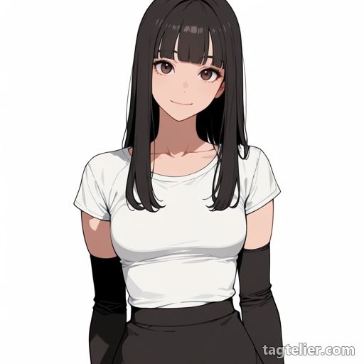 ロンググローブ（elbow_gloves）で生成したAIイラストの見本