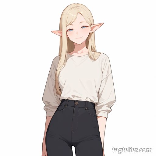 エルフ（elf）で生成したAIイラストの見本