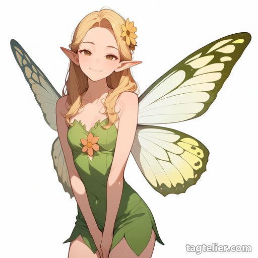 妖精（fairy）で生成したAIイラストの見本