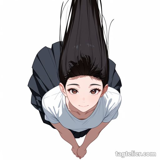落下（falling）で生成したAIイラストの見本