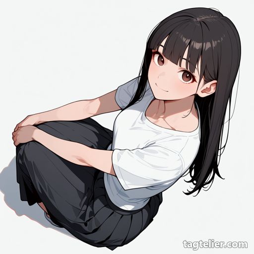 胎児姿勢（fetal position）で生成したAIイラストの見本
